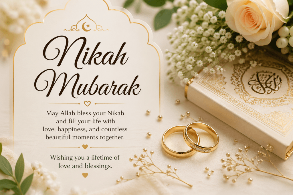 nikah mubarak wishes