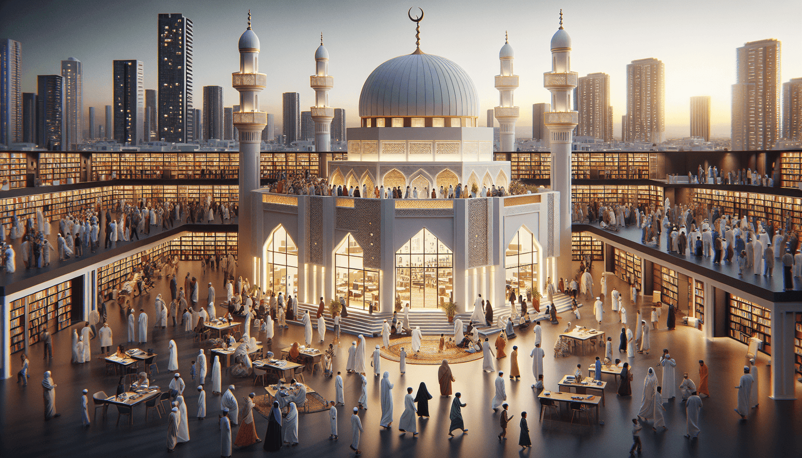 building mosques modern society community learning unity