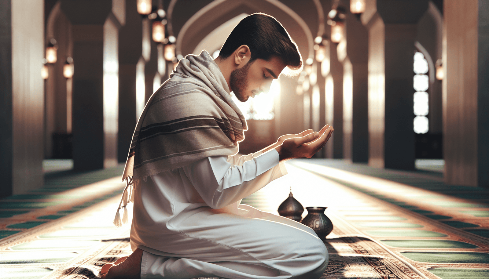 Fixing common salah mistakes - correct prayer posture in mosque