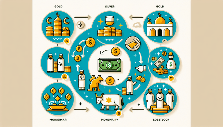 Infographic explaining zakat types including Zakat al-Mal and Zakat al-Fitr