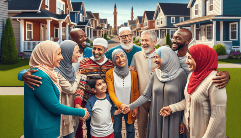 Living peacefully with neighbors in an Islamic community