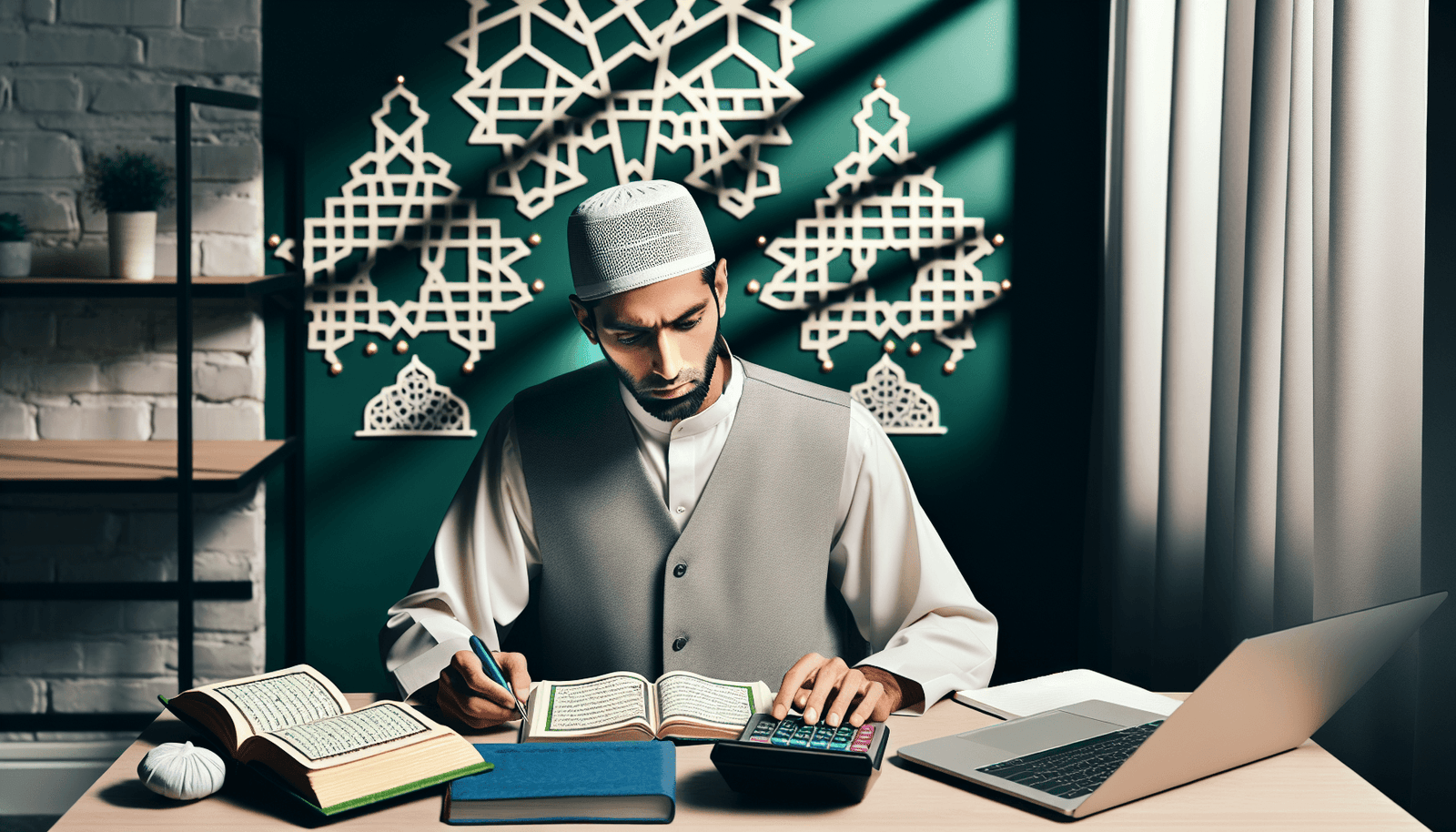 Practical debt management in Islam guidance with Quran and calculator
