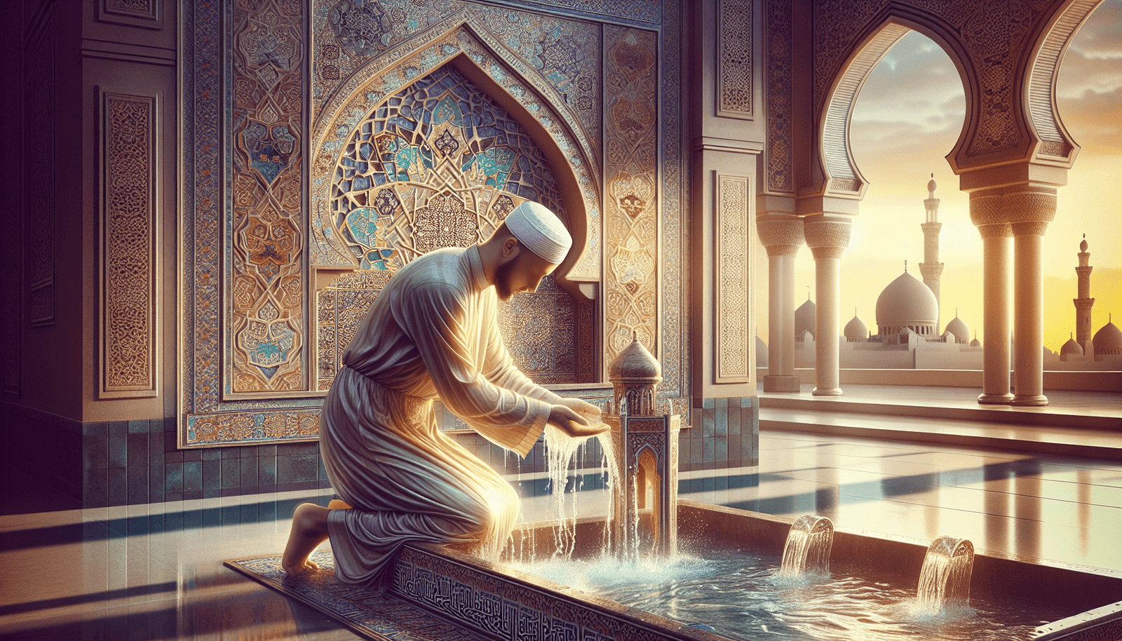 Step-by-step guide to Wudu and Ghusl purification in Islam