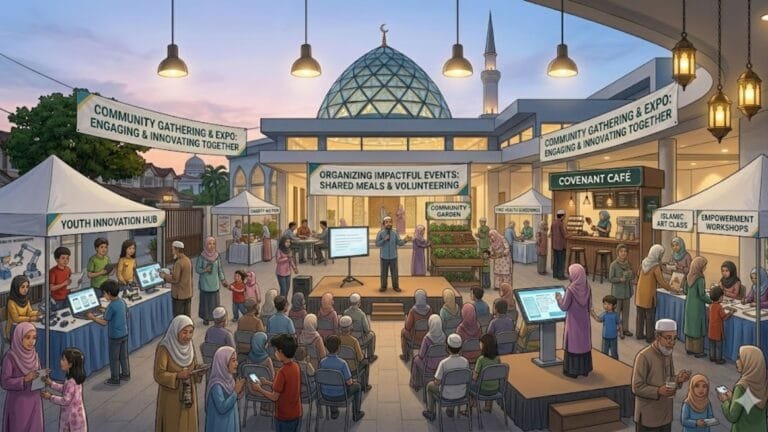 Organizing impactful Islamic events community gathering