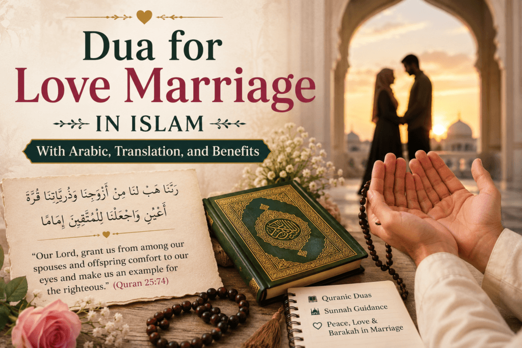 Dua for Love Marriage in Islam with Arabic, Translation, and Benefits 1 dua-for-love-marriage